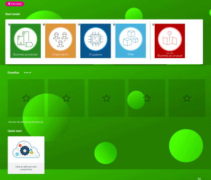 Custom Home page